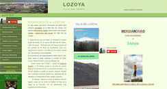 Desktop Screenshot of lozoya.eu