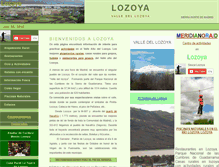Tablet Screenshot of lozoya.eu